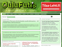 Tablet Screenshot of oulufutis.com